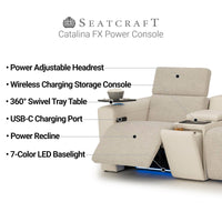 Catalina FX Power Console Home Theater Seats