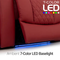 Virtuoso 365 Top Grain Leather Home Theater Seating