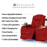 Seatcraft Diamante CoolZeroᵀᴹ Table Console Home Theater Seating