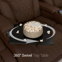 Luminis 365 Top Grain Leather Home Theater Seating