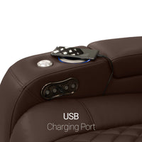 Seatcraft Anthem Sofa & Loveseat Italian Leather, Powered Headrest, Power Recline