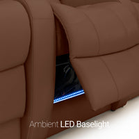 Grenada Italian Leather BACKROW Theater Seating®