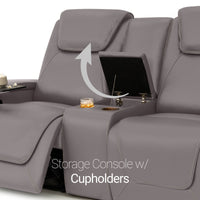 Seatcraft Colosseum Big & Tall Home Theater Sofa