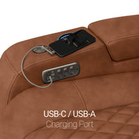 Anthem LT HeatZeroᵀᴹ Italian Leather Home Theater Sofa