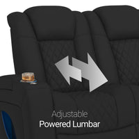 Anthem LT HeatZeroᵀᴹ Italian Leather Home Theater Sofa