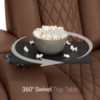 Seatcraft Diamante CoolZeroᵀᴹ Wedge Table Home Theater Seating