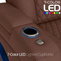 Anthem LT HeatZeroᵀᴹ Italian Leather Home Theater Sofa