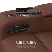 Monterey CoolZeroᵀᴹ Italian Leather BACKROW Theater Seating®