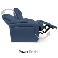 Paladin Italian Leather Heat & Massage Home Theater Seating