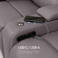 Equinox Chaise CoolZeroᵀᴹ Italian Leather Home Theater Seating