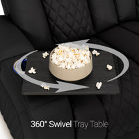Seatcraft Anthem Sofa & Loveseat Italian Leather, Powered Headrest, Power Recline