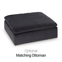 Seatcraft Heavenly Modular Sofa Fabric, Black, or Brown