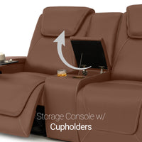 Seatcraft Colosseum Big & Tall Home Theater Sofa