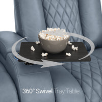 Diamante Italian Leather Zero Gravity Home Theater Seating