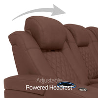 Anthem LT HeatZeroᵀᴹ Italian Leather Home Theater Sofa