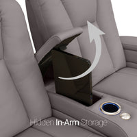 Serenity Italian Leather Home Theater Seating
