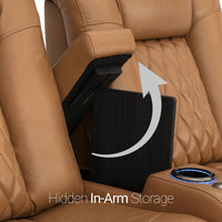 Diamante Italian Leather Zero Gravity Home Theater Seating