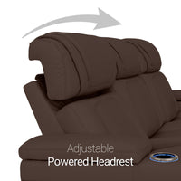 Endeavour HeatZeroᵀᴹ Italian Leather Home Theater Loveseat