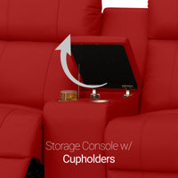 Seatcraft Octavius Big & Tall Home Theater Loveseat