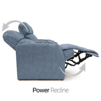 Sienna Italian Leather Spacesaver Home Theater Seating
