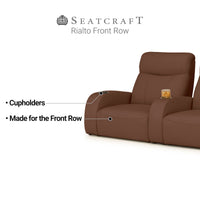 Rialto Italian Leather FRONTROW Theater Seating®