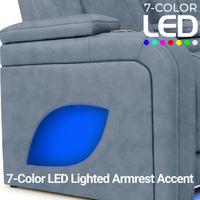 Caliente Zero Gravity Home Theater Seating with Heat & Massage