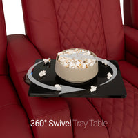 Virtuoso 365 Top Grain Leather Home Theater Seating