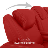 Paladin Italian Leather Heat & Massage Home Theater Seating