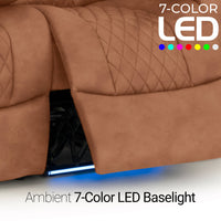 Anthem LT HeatZeroᵀᴹ Italian Leather Home Theater Sofa