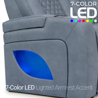 Anthem LT HeatZeroᵀᴹ Italian Leather Home Theater Sofa