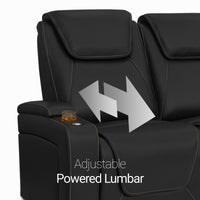 Seatcraft Colosseum Big & Tall Home Theater Sofa