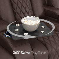 Diamante Italian Leather Zero Gravity Home Theater Seating