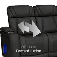 Endeavour HeatZeroᵀᴹ Italian Leather Home Theater Sofa