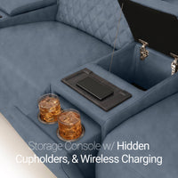 Diamante FX Flip-Up Headrest Home Theater Seating