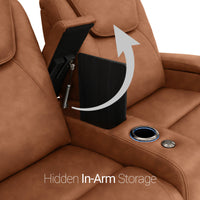 Equinox CoolZeroᵀᴹ Italian Leather BACKROW Theater Seating®