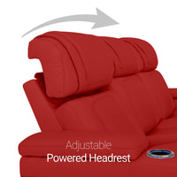 Endeavour HeatZeroᵀᴹ Italian Leather Home Theater Loveseat