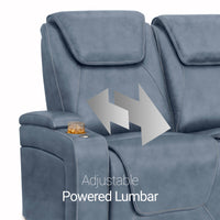 Seatcraft Colosseum Big & Tall Home Theater Sofa