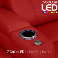 Kodiak Chaise CoolZeroᵀᴹ Italian Leather Home Theater Seating