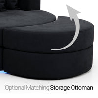 Swivel Cuddle Seat Home Theater Furniture