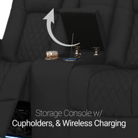 Anthem LT HeatZeroᵀᴹ Italian Leather Home Theater Sofa & Loveseat