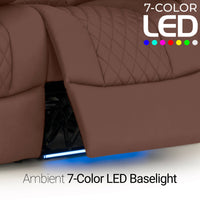 Anthem LT HeatZeroᵀᴹ Italian Leather Home Theater Sofa