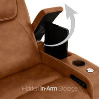 Seatcraft Colosseum Big & Tall Home Theater Sofa