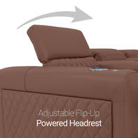 Diamante FX Flip-Up Headrest Home Theater Seats