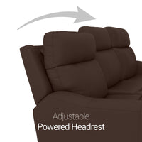 Trivanta HeatZeroᵀᴹ Italian Leather Home Theater Sofa
