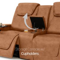 Seatcraft Colosseum Big & Tall Home Theater Sofa