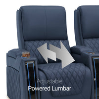 Apex CoolZeroᵀᴹ Italian Leather Home Theater Seats
