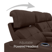 Kodiak Chaise CoolZeroᵀᴹ Italian Leather Home Theater Seating
