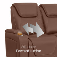 Seatcraft Colosseum Big & Tall Home Theater Sofa