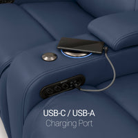 Equinox CoolZeroᵀᴹ Italian Leather BACKROW Theater Seating®