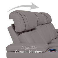 Endeavour HeatZeroᵀᴹ Italian Leather Home Theater Loveseat